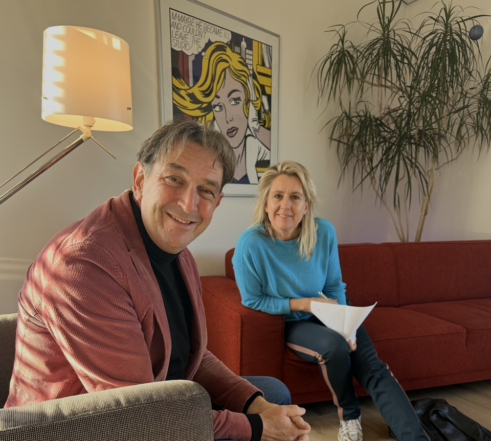 Gaby Milder samen met gast Rick Bruins